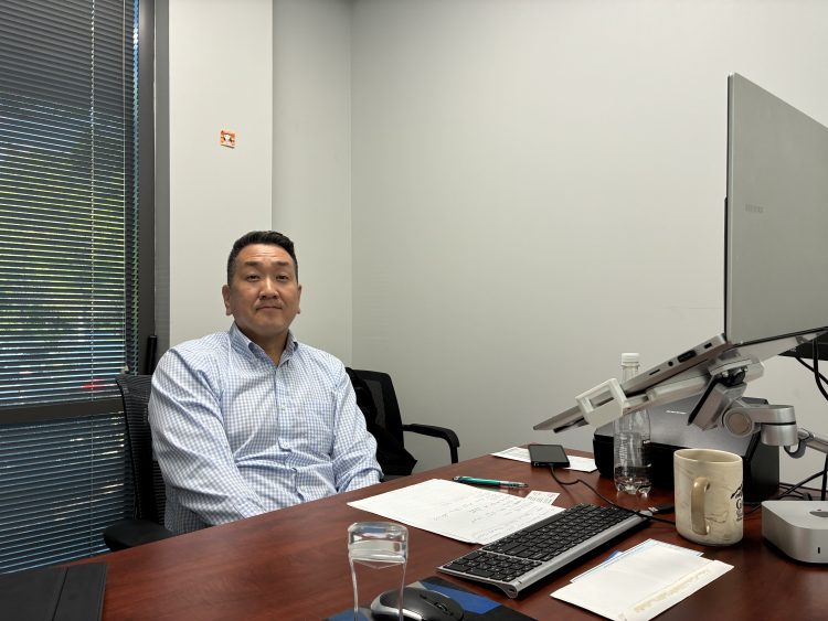 이성학 프로베스트 파트너스 대표가 한국 스타트업 육성 포부를 밝히고 있다. 장채원 기자