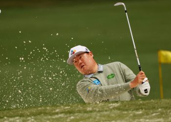 지난 6일 연습라운딩에서 마지막 담금질에 열중하는 임성재. [로이터]