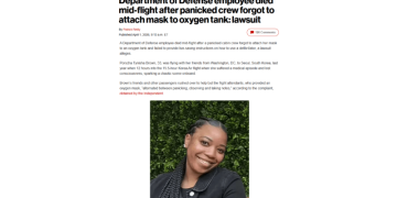 사망한 포르샤 티니샤 브라운 [뉴욕포스트 캡처]