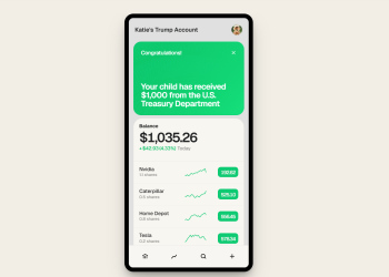 트럼프 어카운트 홈페이지 캡처.