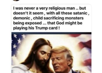 트럼프 대통령 트루스소셜에 올라온 이미지