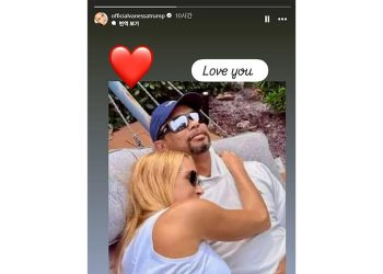 3일 버네사가 인스타그램에 타이거 우즈와 함께 찍은 사진을 올렸다. 사진 버네사 인스타그램 캡처