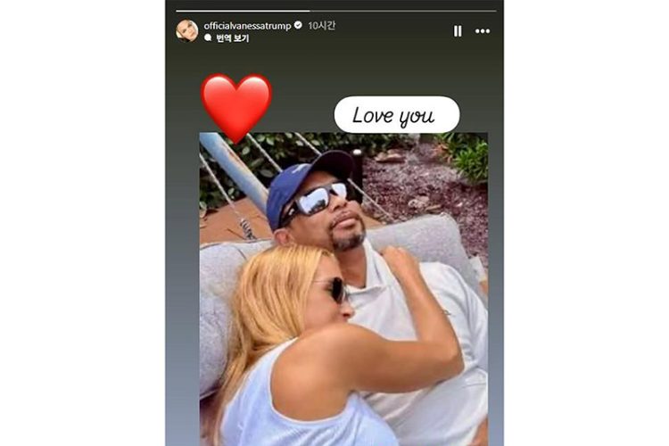 3일 버네사가 인스타그램에 타이거 우즈와 함께 찍은 사진을 올렸다. 사진 버네사 인스타그램 캡처