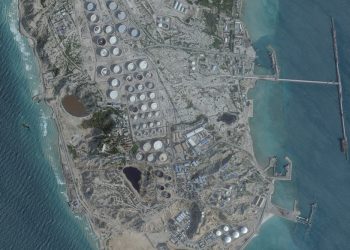 이란 하르그섬의 석유 터미널 [로이터]