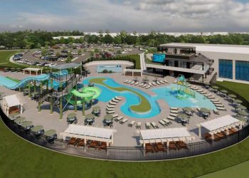 헨리 카운티 아쿠아틱센터 조감도.