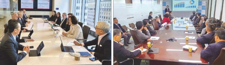 한미은행(왼쪽)과 PCB뱅크가 27일 오전 주주총회를 열고 이사진 재승인 등 안건을 처리했다. 은행들은 지난해의 도약을 바탕으로 올해도 높은 성과를 이루자고 결의했다. [한미은행 제공], 최인성 기자