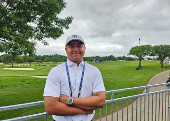 PGA 투어의 한국인 직원인 이주헌 국제선수관리팀장. 고봉준 기자