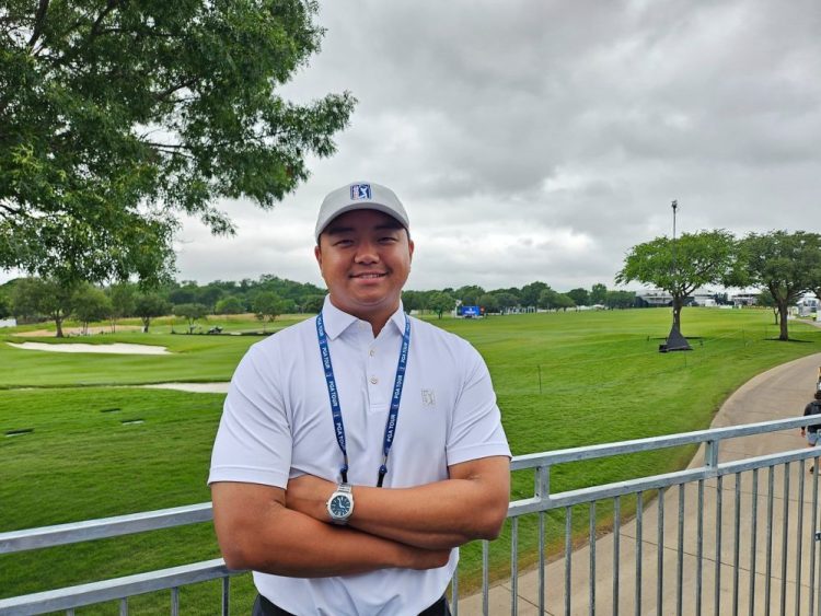PGA 투어의 한국인 직원인 이주헌 국제선수관리팀장. 고봉준 기자