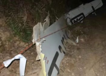 중국 광저우 텅현에 추락한 동방항공 보잉 737-800 여객기 잔해. 편명 MU7535편 여객기에는 132명이 타고 있었다. EPA=연합뉴스