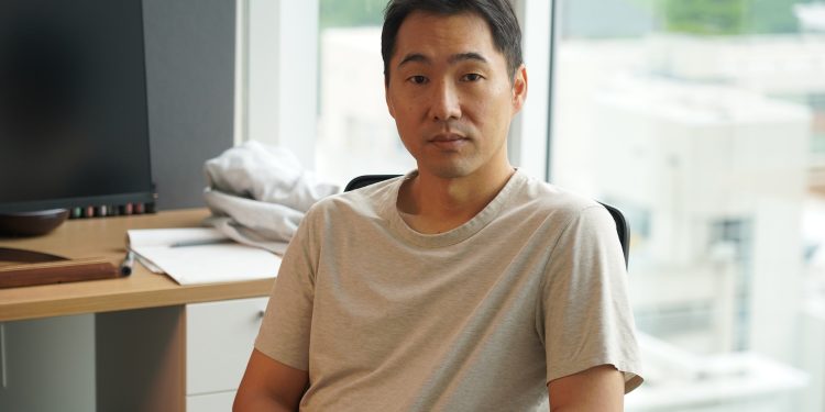 지난달 30일 조지아텍 테크스퀘어 연구단지 ‘코다’(CODA)에서 김태수 교수를 만났다. 장채원 기자