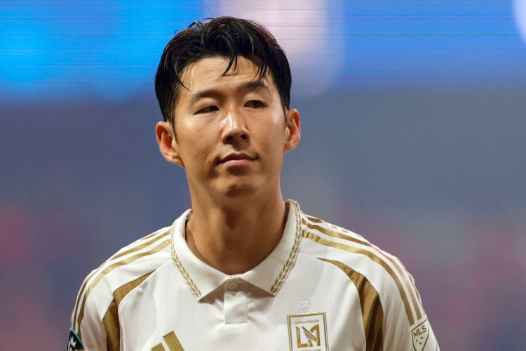 손흥민(LAFC)이 지난 6일 멕시코 톨루카 네메시오 디에스 스타디움에서 열린 북중미카리브축구연맹 챔피언스리그 준결승에 출전하고 있다. EPA=연합뉴스