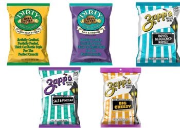 리콜 대상에 포함된 Zapp’s 브랜드 감자칩 제품.  [출처 FDA]