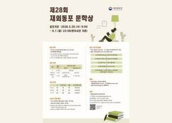 2026년 재외동포 문학상.