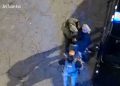 FBI 애틀랜타 지부가 로렌조 로하스-마르티네스를  센테니얼 올림픽 공원 상공에 드론을 날린 혐의로 체포하고 있다. [FBI]