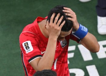 멕시코 몬테레이의 몬테레이 스타디움에서 열린 2026북중미 월드컵 조별 예선 3차전 남아공-한국전 패배 후 퇴장하는 손흥민. 강정현 기자
