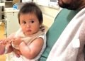 라미레즈와 생후 9개월 아들이 진료 순서를 기다리고 있다. [ABC7 캡처]