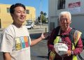 네이선 이(왼쪽) 씨와 피터 김 씨가 ABC7 방송과 인터뷰하고 있다. [ABC7 캡처]