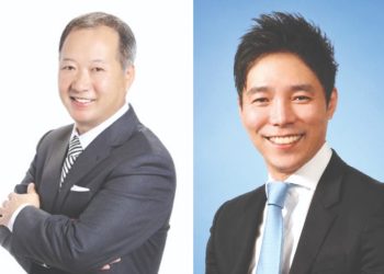 한오동 회장(왼쪽)과 최연철 수석 부회장.