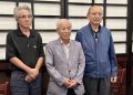 황비오 사무총장, 채경석 회장, 유태화 부회장. 윤지아 기자.